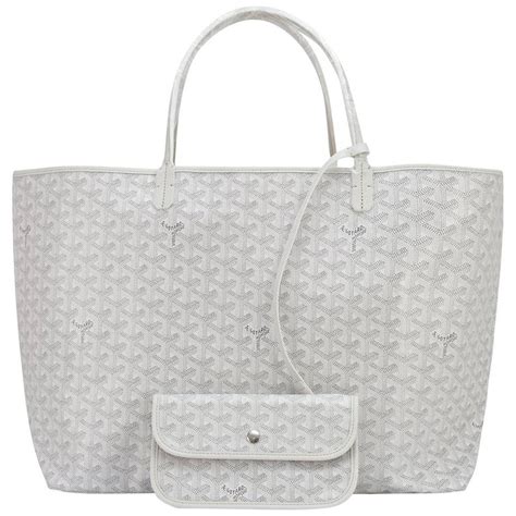 goyard white pouch|goyard pouch price.